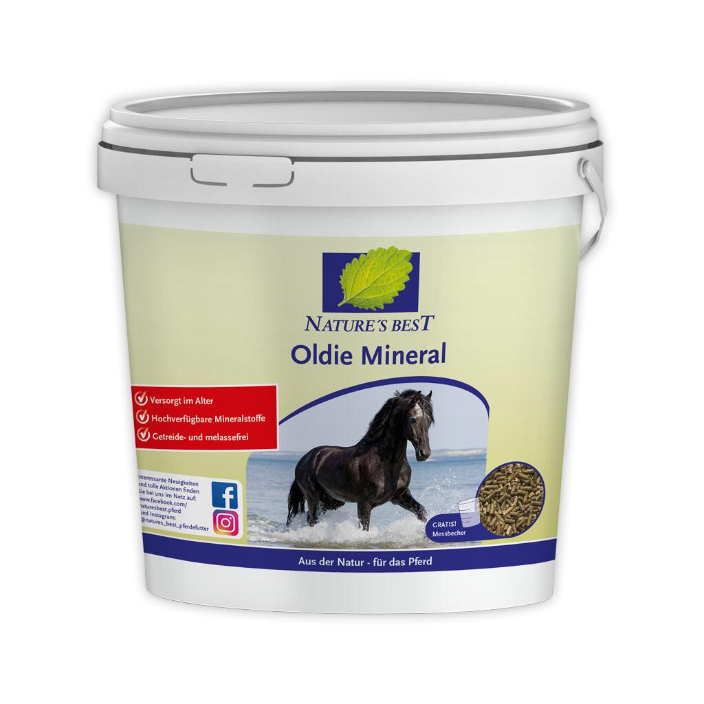 NATURES BEST Mineralfutter OLDIE MINERAL für Pferde 3kg