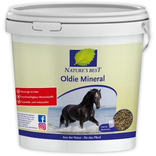 NATURES BEST Mineralfutter OLDIE MINERAL für Pferde 3kg