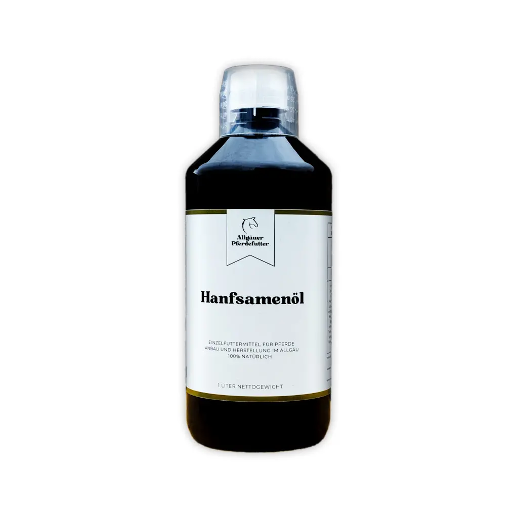 ALLGÄUER PFERDEFUTTER Hanfsamenöl