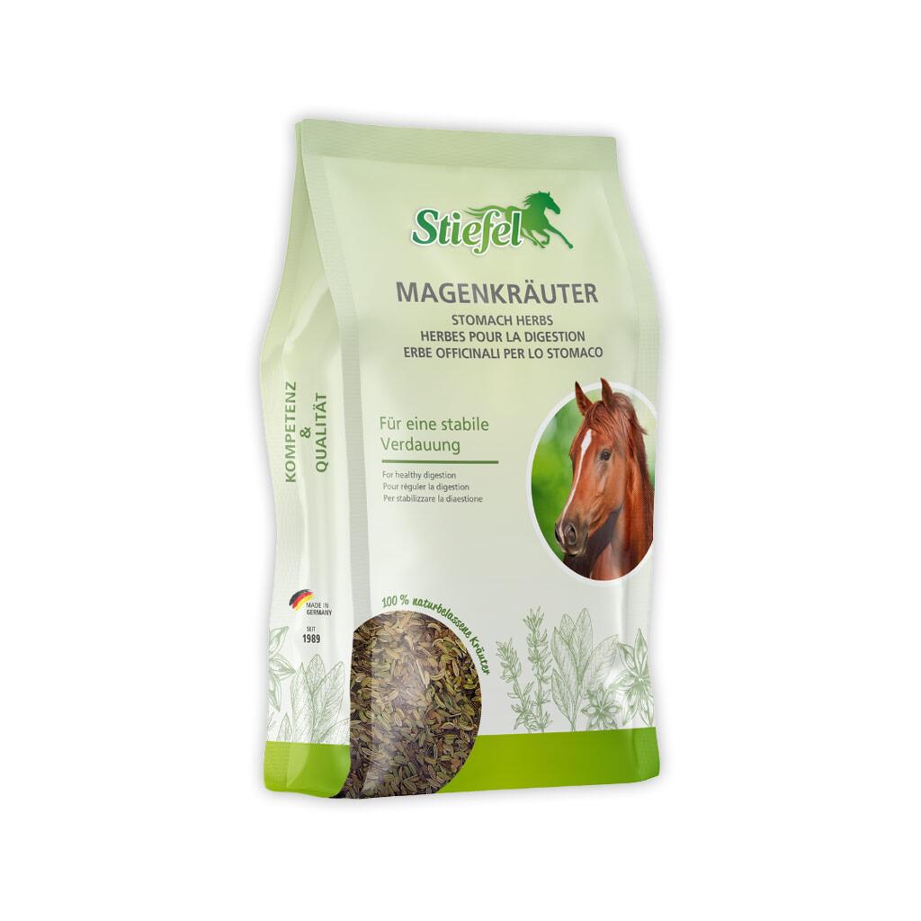 STIEFEL Ergänzungsfutter MAGENKRÄUTER für Pferde 1kg