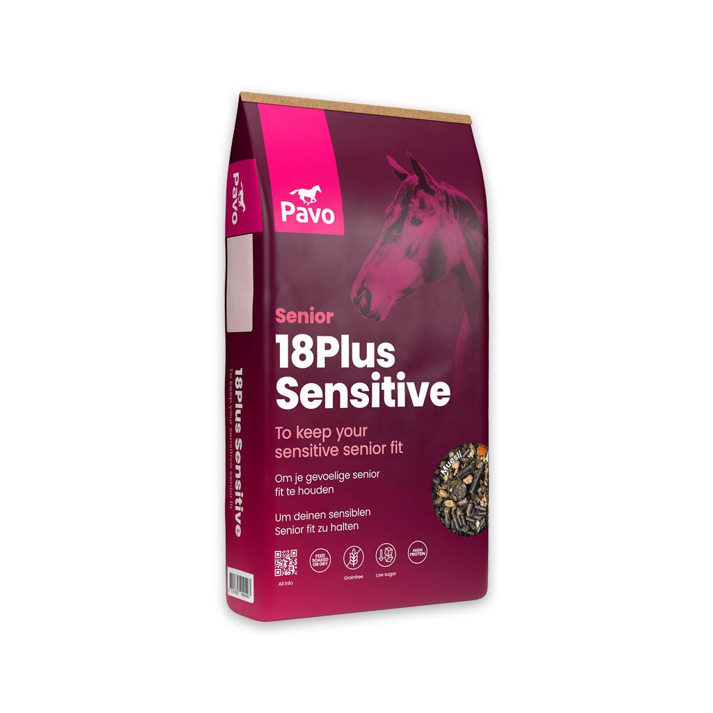PAVO Futter 18PLUS SENSITIVE für Pferde 15kg