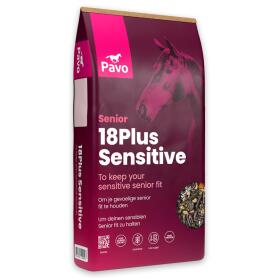 PAVO Futter 18PLUS SENSITIVE für Pferde 15kg