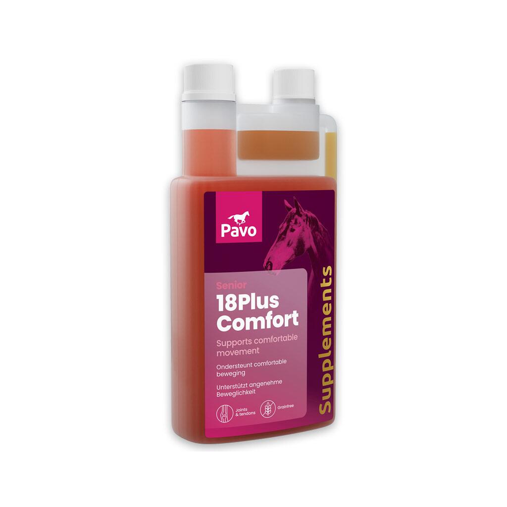 PAVO Ergänzungsfutter 18PLUS COMFORT für Pferde 1l