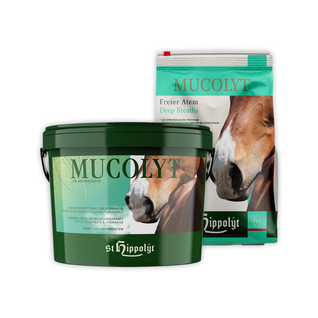 ST. HIPPOLYT Ergänzungsfutter MUCOLYT für Pferde