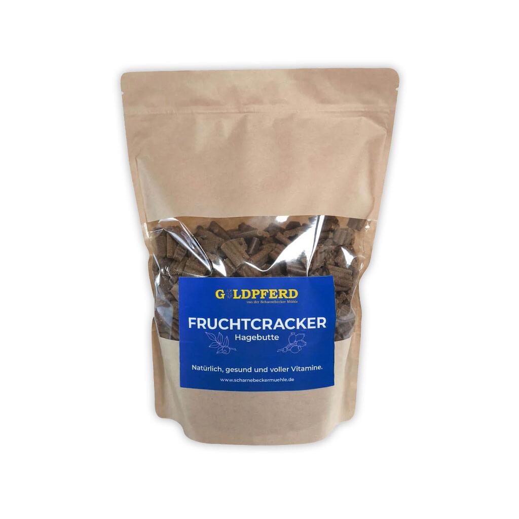 SCHARNEBECKER MÜHLE Leckerli FRUCHTCRACKER HAGEBUTTE für Pferde 2kg