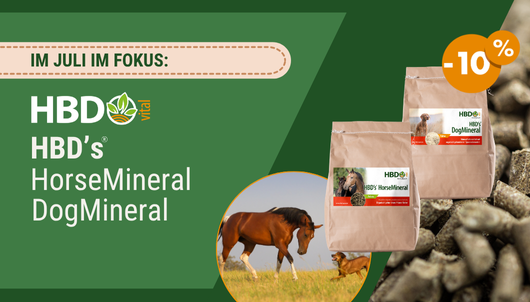 Aktion: HBD HorseMineral Pellets und DogMineral