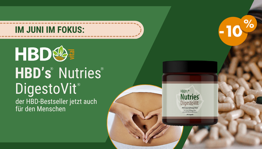 Aktion: HBD's Nutries DigestoVit Human 10% Rabatt