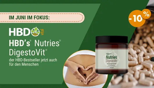 HBD's Nutries DigestoVita Human 10% Rabatt