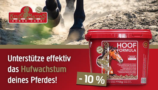 Aktion: 10% Rabatt auf Kevin Bacon's Hoof Formula