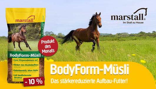 Produkt des Monats Marstall Bodyform-Müsli